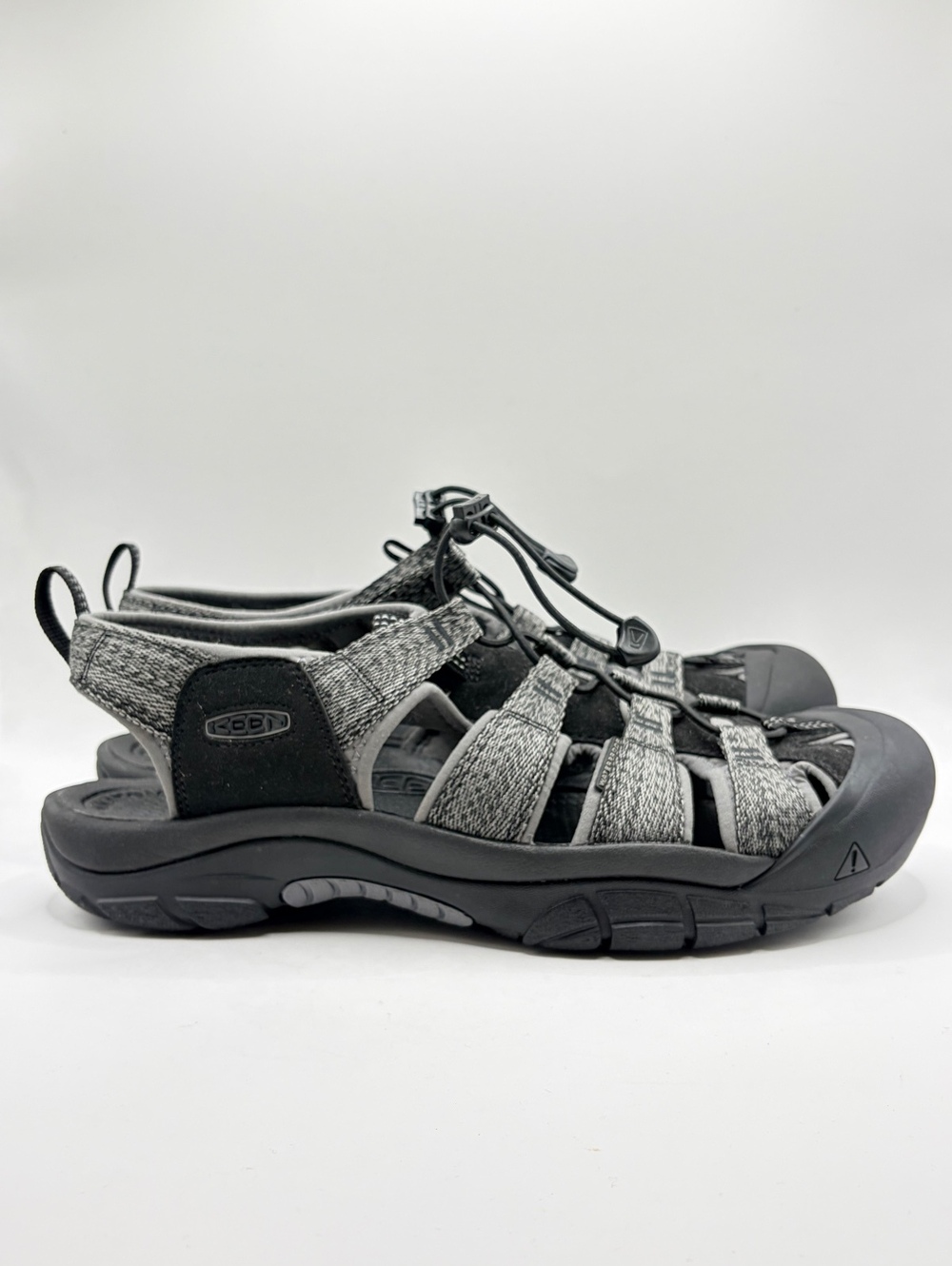 KEEN Newport H2 Men 13 Black Steel Grey Water Hiking Sandals 1022252 New No Box